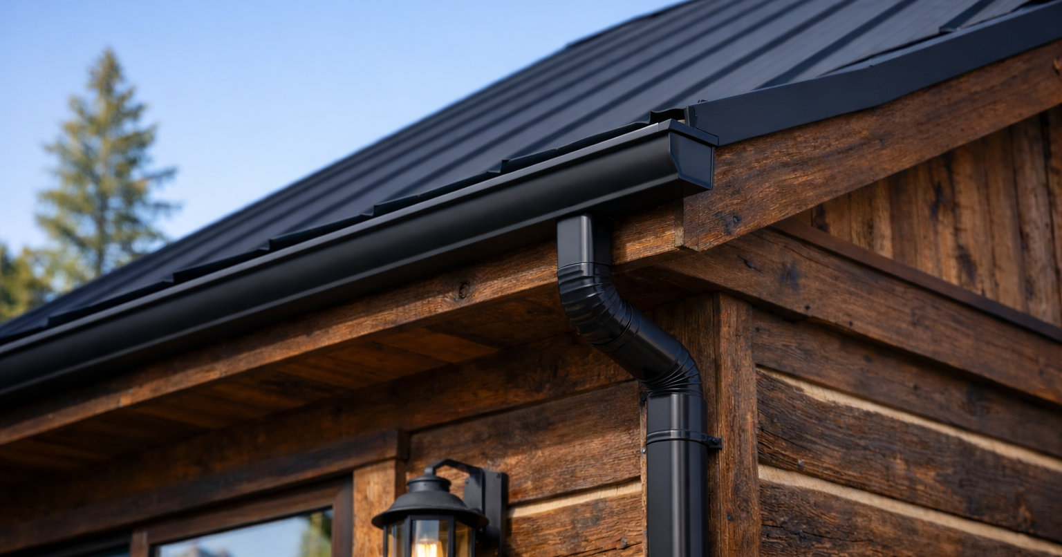 Seamless gutter installation by Steadfast Gutters